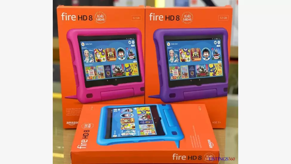 13,000 MT Tablet Infantil Amazon Fire HD 8 kids 32GB ( selado )
