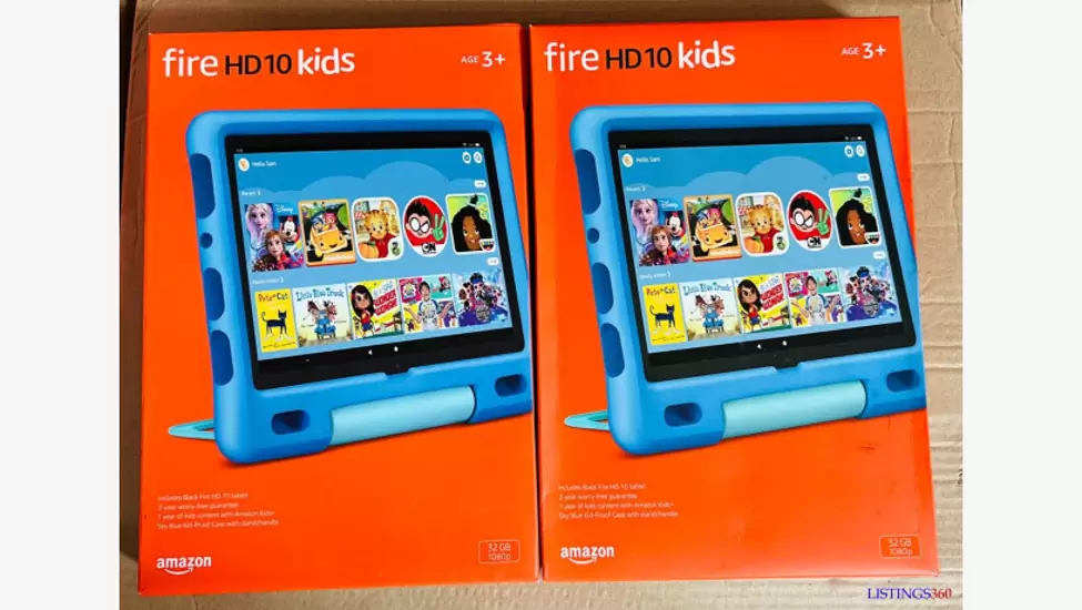 17,500 MT Tablet Infantil Amazon Fire HD 10 Kids 32GB ( selado )
